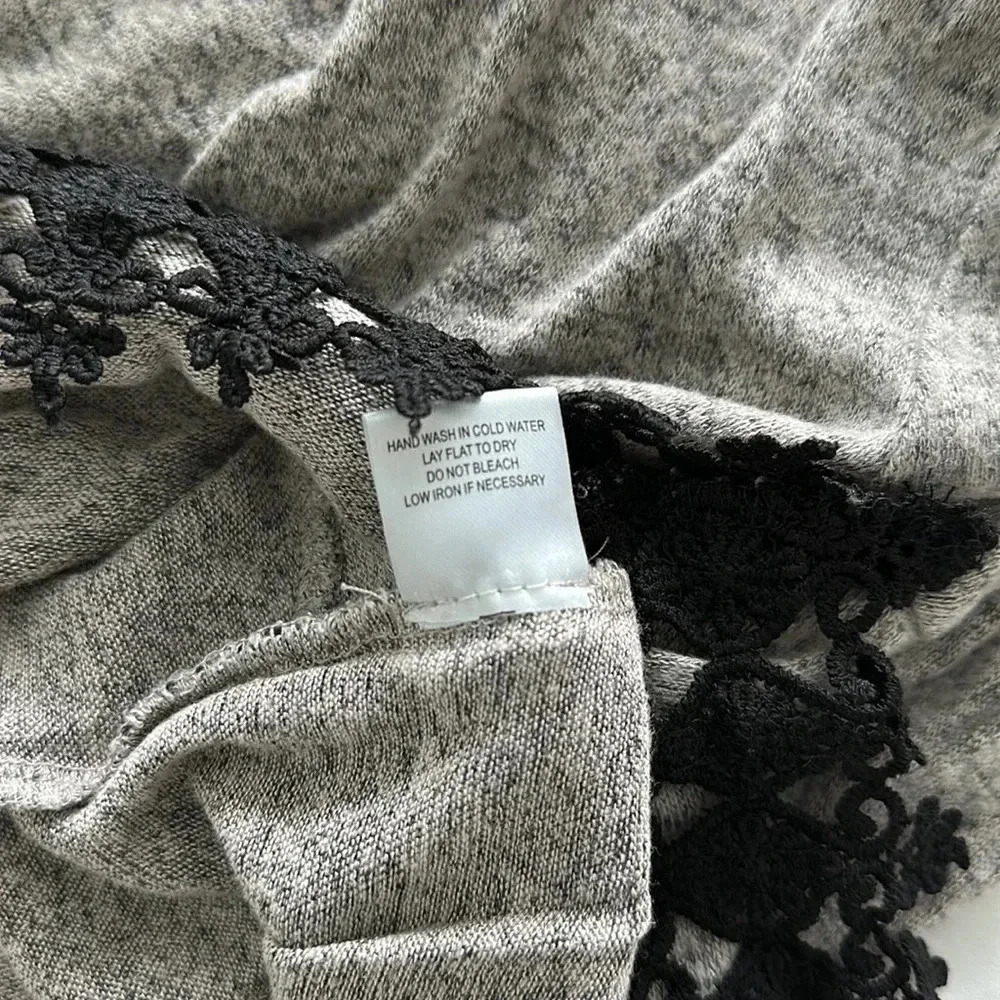 Mosaic & Co Greyish Brown Sweater Sz Sm View 5